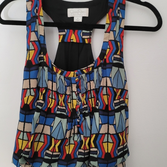 Jessica Simpson razor back mini dress - Picture 2 of 4